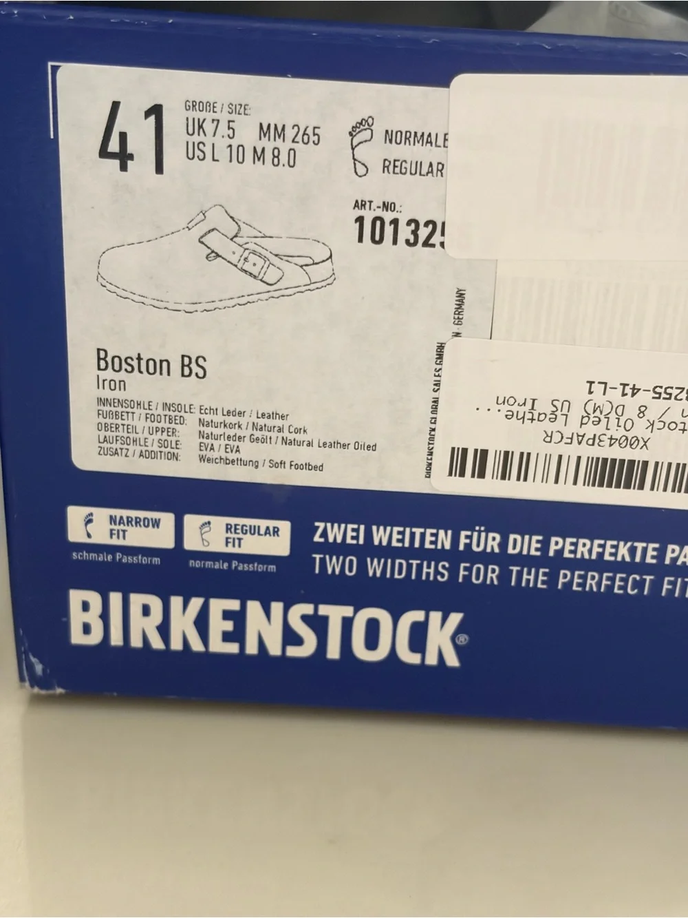 Birkenstock Boston Clogs in Gray Taupe